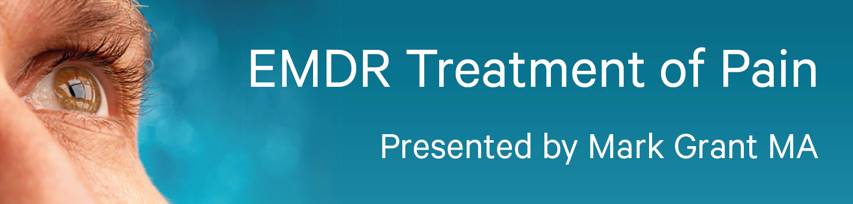 EMDR Treatment of Pain Workshops 2020